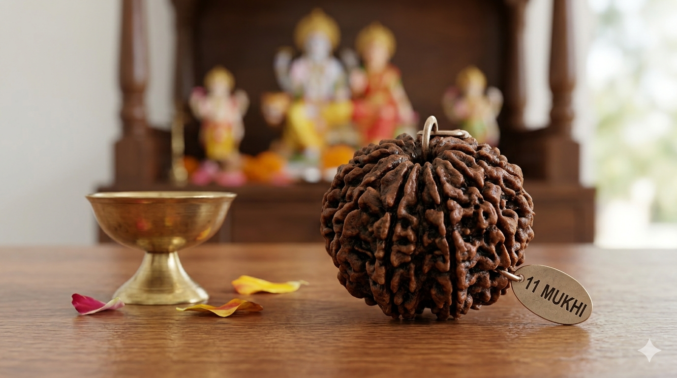 11 Mukhi Bead