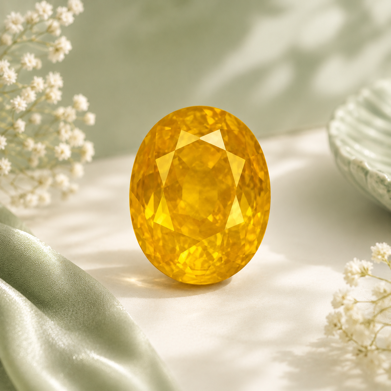 Yellow Sapphire (Pukhraj)