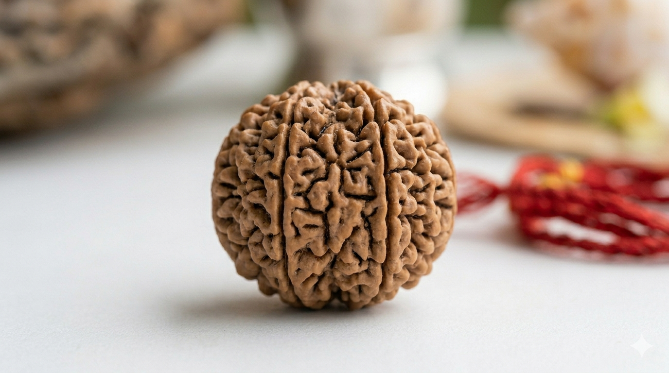 4 Mukhi Bead